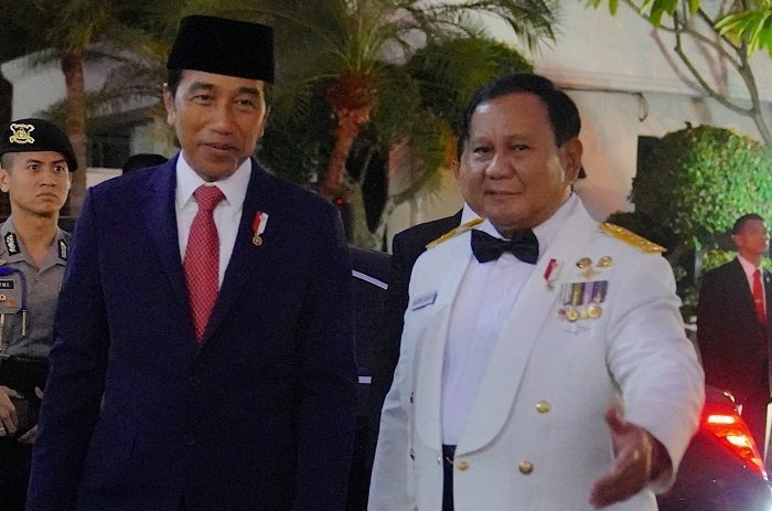 Presiden Terpilih, Prabowo Subianto bersama Presiden Jokowi. (Facebook.com/@Prabowo Subianto)
