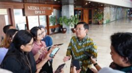 Kepala Bapanas Arief Prasetyo Adi usai mengikuti Rapat Kerja dengan Komisi IV DPR RI di Jakarta, Senin (26/8/2024). (Dok. Tim Komunikasi Bapanas) 