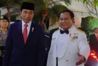 Presiden Joko Widodo bersam Pesiden Terpilih 2024-2029, Prabowo Subianto. (Facebook.com @Prabowo Subianto)

