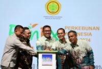 Wakil Menteri Pertanian Sudaryono dalam acara Perkebunan Indonesia Expo (Bunex) 2024. (Dok. Kementerian Pertanian)