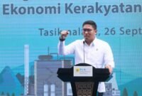 Wakil Menteri Pertanian (Wamentan) Sudaryono menghadiri peresmian pengembangan ekosistem biomassa.(Dok. Kementan)