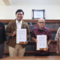 Penandatanganana Nota Kesepahaman PT RPN dan PT DGL pada 5 September 2024 yang bertempat di Kantor Direksi PT Riset Perkebunan Nusantara, Bogor. (Dok. iopri.co.id)