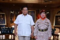 Prabowo Subianto dan Titiek Soeharto. (Instagram.com/@titieksoeharto)