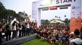 Gapki Sumut telah menggelar kembali kompetisi lari melintasi perkebunan sawit di area Kebun Bengabing Kec. Pegajahan Kab. Serdang Bedagai (Sergai) pada Minggu (29/9/2024). (Dok. bpdp.or.id)
