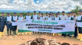 Bank Aceh Syariah Cabang Jeuram, Nagan Raya, menggelar pelatihan peningkatan produktivitas bagi petani kelapa sawit. (Dok. disnakermobduk.acehprov.go.id)