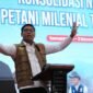 Wakil Menteri Pertanian (Wamentan), Sudaryono dalam Konsolidasi Nasional Duta Petani Milenial/Duta Petani Andalan (DPM/DPA). (Dok. Kementan)