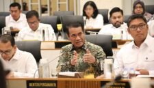 Menteri Pertanian (Mentan) Andi Amran Sulaiman dalam rapat di Gedung DPR. (Dok. Kementan)