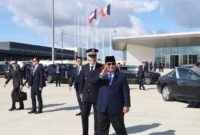 Presiden  Prabowo Subianto resmi mengakhiri lawatan kerjanya ke empat negara sahabat dan kembali ke Tanah Air, (Dok. Tim Media Prabowo)