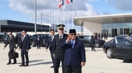 Presiden  Prabowo Subianto resmi mengakhiri lawatan kerjanya ke empat negara sahabat dan kembali ke Tanah Air, (Dok. Tim Media Prabowo)