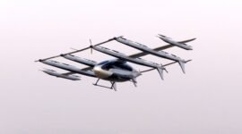 Matrix, the world's first 5-ton class electric vertical take-off and landing (eVTOL) aircraft by AutoFlight, completes a full transition flight demonstration